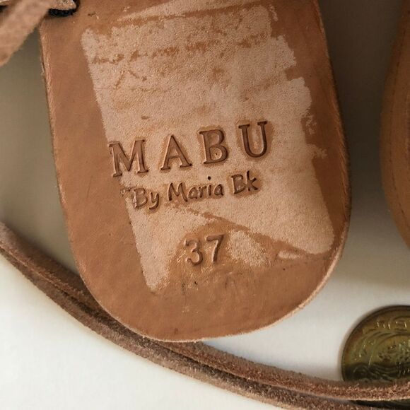 Mabu by Maria BK Alkidameia Fringed Charm Sandal - Picture 4 of 8